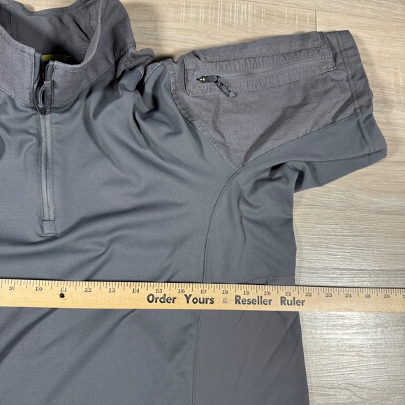 First Tactical Performance Military Tactical Gray 1/4 Zip Shirt Cordura Fabric L - Picture 7 of 8